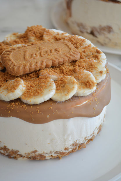 Mostachón Biscoff y Plátano