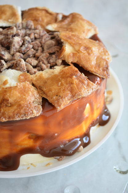 Vainilla con Cajeta y Campechanas