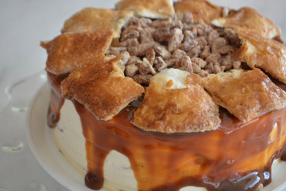Vainilla con Cajeta y Campechanas