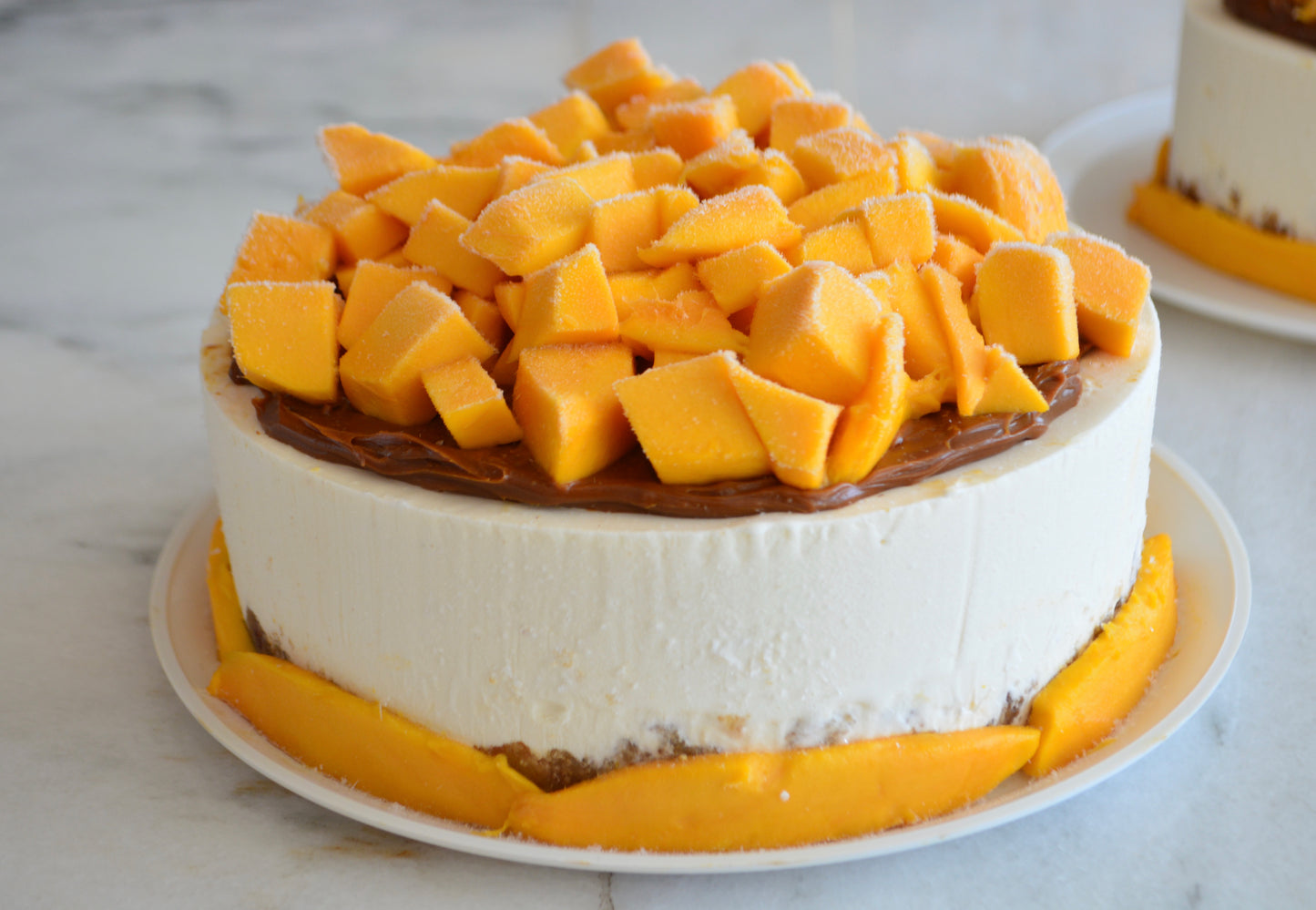 Mostachón de Coco y Mango